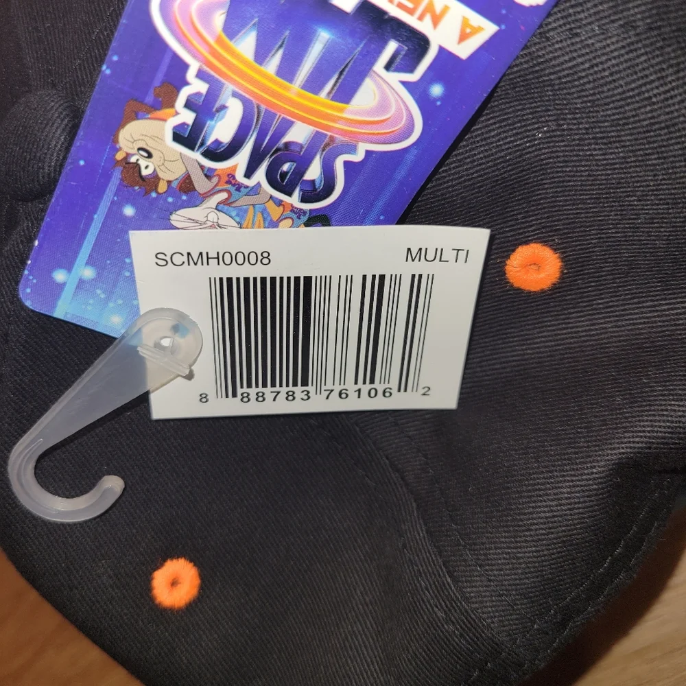 Space Jam A New Legacy Tune Squad Logo Snapback Hat Cap Lebron Jordan Basktball - Picture 2 of 7